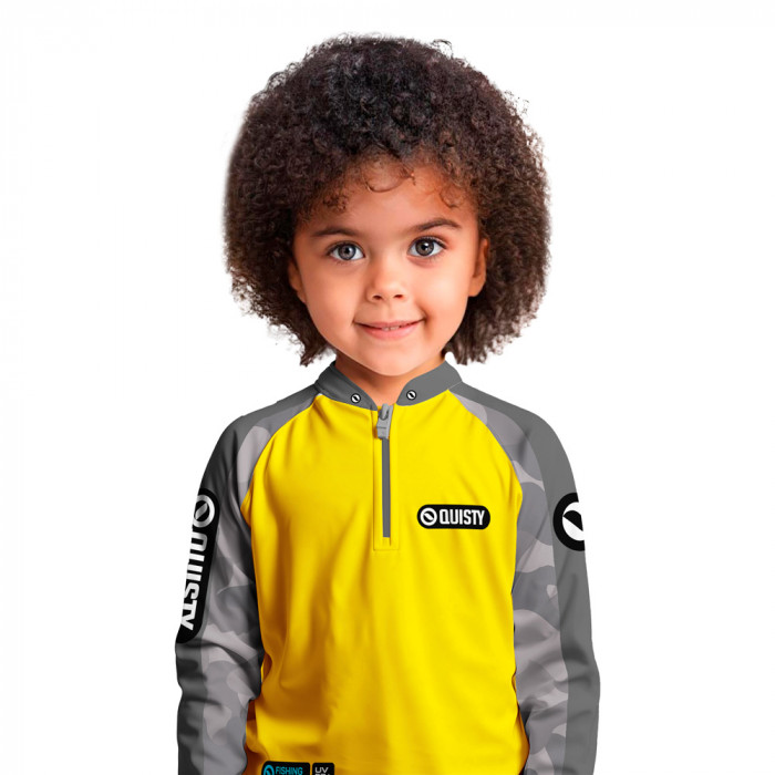 Camisa Premium Infantil - Pro Elite Army Feminina Pesca Esportiva - DryUv50 + Punho Luva
