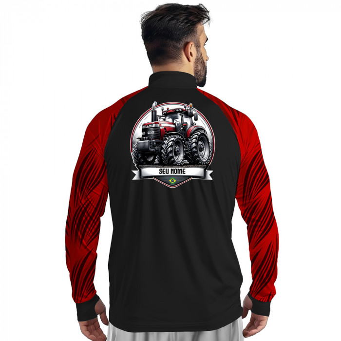 Camisa Premium - Pro Elite Pátria Plantadora - Agro Sports - DryUv50+ Punho Luva