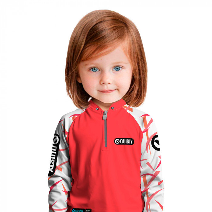 Camisa Premium Infantil - Pro Elite Black Bass Kid Ocelos Feminina Pesca Esportiva - DryUv50 + Punho Luva