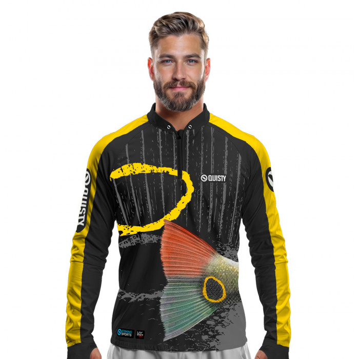 Camisa Premium - Pro Elite Tucunaré Cauda Pesca Esportiva - DryUv50+ Punho Luva