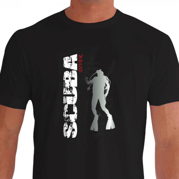 Camiseta de Mergulho Oceano Sub - Algodão