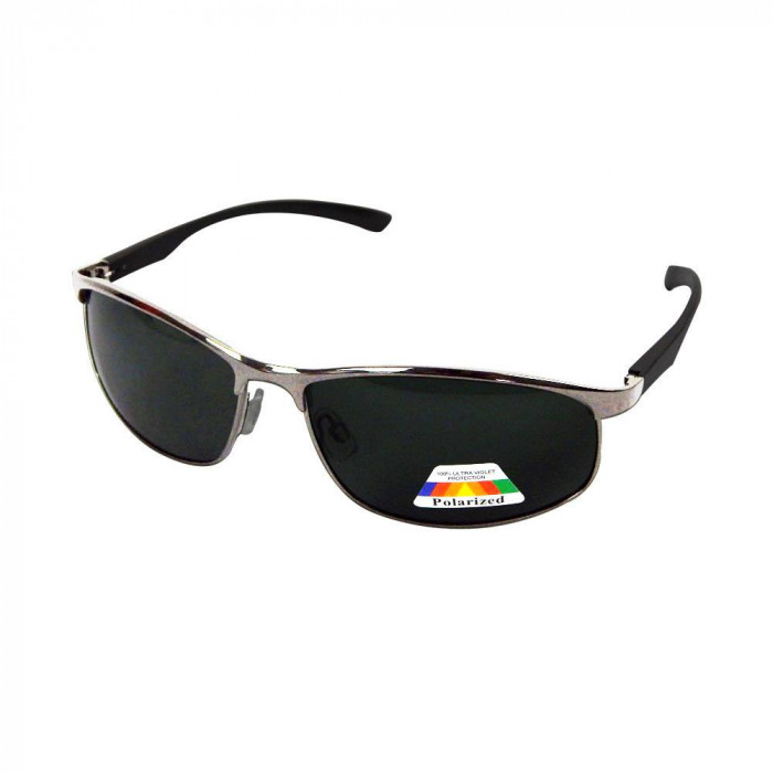 Óculos De Sol Prata Masculino Com Lente Polarizada UV Highlight