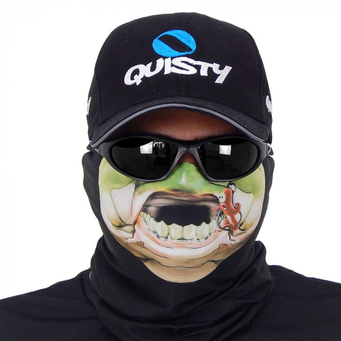 Máscara de Proteção Solar Face Tambaqui Com Isca UV 50 PROTECTION - Pesca Esportiva