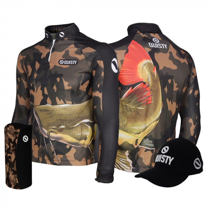 Super Combo Premium - Pro Elite Pirarara 2020 Pesca Esportiva - Camisa + Máscara Premium + Boné DryUv50+
