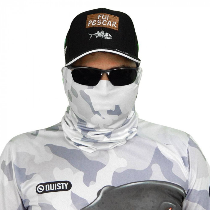 Máscara de Proteção Solar Pirarara Camuflado Pesca Esportiva UV PROTECTION - Pesca Esportiva