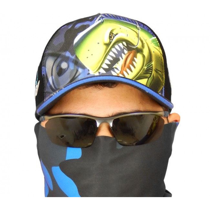 Boné - Pesca Esportiva -Majestoso Dourado do Mar Camuflado UV 50 PROTECTION