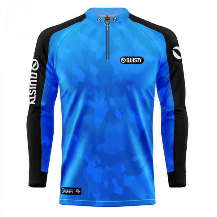 Camisa Premium - Pro Elite Army Sky Pesca Esportiva - DryUv50 + Punho Luva