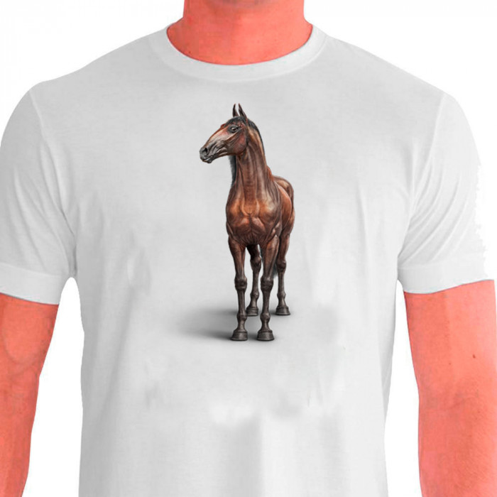 Camiseta Casual Campolina Marrom - 100% Dry Fit