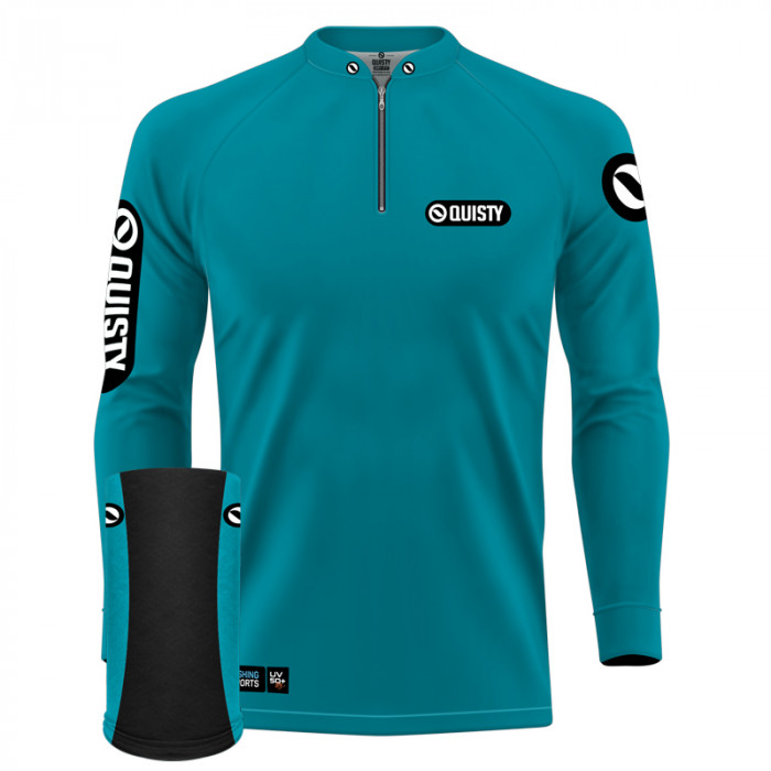 Combo Premium - Pro Elite Sport Clean Railay Beach - Camisa + Punho Luva + Máscara DryUv50