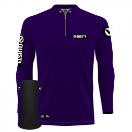 Combo Premium - Pro Elite Sport Clean Cosmos - Camisa + Punho Luva + Máscara DryUv50