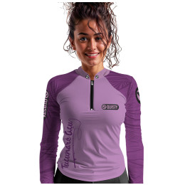 Camisa Premium - Pro Elite Just Hook It Tucunaré Lavanda - Pesca Esportiva - DryUv50+ Punho Luva