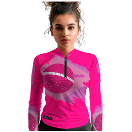 Camisa Premium - Pro Elite Brasil Pink Pesca Esportiva - DryUv50+ Punho Luva