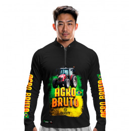 Camisa Premium - Pro Elite Agro Bruto - Agro Sports - DryUv50+ Punho Luva
