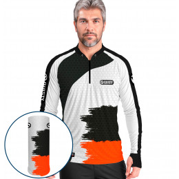 Combo Premium - Pro Elite Pirarara Fisherman - Pesca Esportiva - Camisa + Punho Luva + Máscara Premium DryUv50+