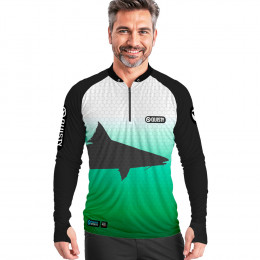 Camisa Premium - Pro Elite Piraíba Fisherman - Pesca Esportiva - DryUv50+ Punho Luva