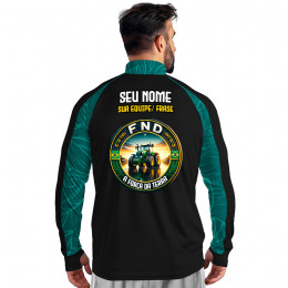 Camisa Premium - Pro Elite Força da Terra - Agro Sports - DryUv50+ Punho Luva