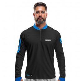 Camisa Premium - Pro Elite Black Ocean - Pesca Esportiva - DryUv50+ Punho Luva