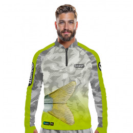 Camisa Premium - Pro Elite Robalo Cauda Pesca Esportiva - DryUv50+ Punho Luva