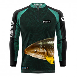 Camisa Premium - Pro Elite Piapara Azul - DryUv50 + Punho Luva
