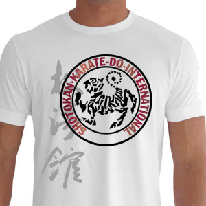 Camiseta - Karatê - Símbolo Internacional Karate Do Shotokan Kanji