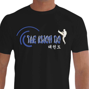 Camiseta - Tae Kwon Do - Técnicas de Chute Kanji