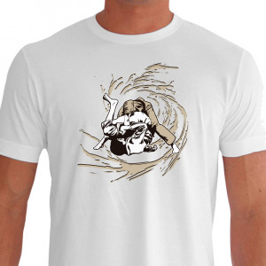 Camiseta de Jiu Jitsu Arte Suave - Branca