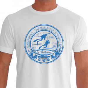 Camiseta de Mergulho Bahamas Dive