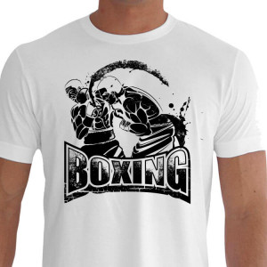 Camiseta Boxeador com Muito Punch Direto Boxing BOxe