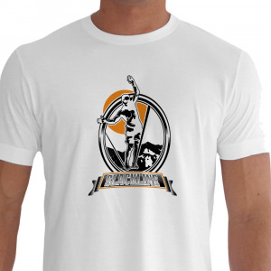 Camiseta - Slackline - Radical Highline Sol e Montanha Branca
