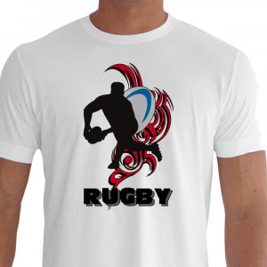 Camiseta CAMS Rugby branca