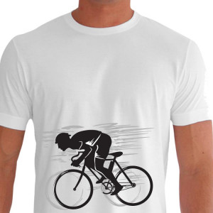 Camiseta - Ciclismo - Sprintista Arrancada Vento Speed Frente Branca