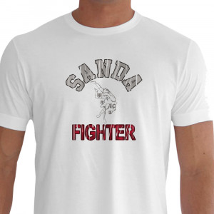 Camiseta Fighter Sanda - branca