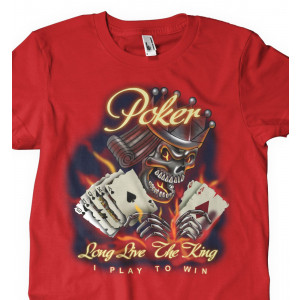 Camiseta Long Live Poker - 100% Dry Fit