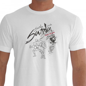Camiseta Texts Sanda - branca