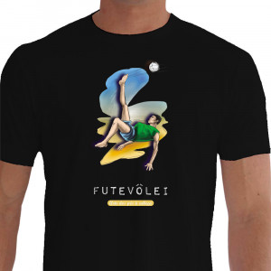 Camiseta ARTS PS Futevolei - Preta