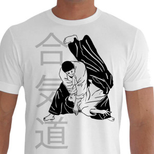 Camiseta - Aikido - Energia que Flui de Cada Ser