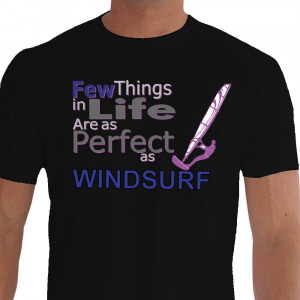 Camiseta FLDR Windsurf - preta