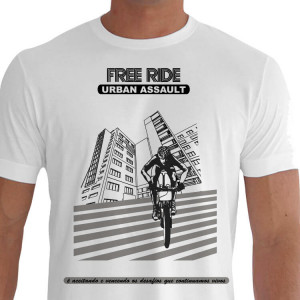 camiseta free ride assault mountain bike