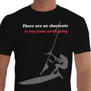 Camiseta GOING Windsurf - preta