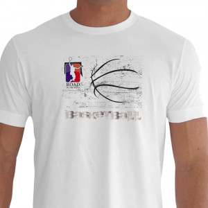 Camiseta - Basquete - Bola Jogador NBA Basketball Branca