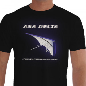 Camiseta - Asa Delta - A Minha Alma é Presa da Mais Livre Loucura