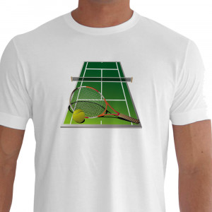 camiseta opin tenis - branca