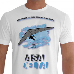 Camiseta - Asa Delta - Vou Aonde o Vento Soprar Mais Forte