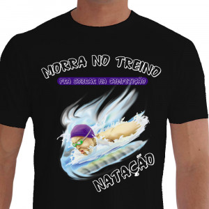 camiseta treino natacao
