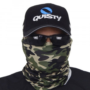 Máscara de Proteção Solar Camuflagem Floresta 3D UV 50 PROTECTION - Pesca Esportiva