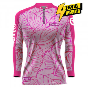 Camisa Premium - Pro Elite Feminina Fishing - Pesca Esportiva - DryUv50 + Punho Luva - Envio Imediato