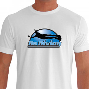 Camiseta de Mergulho Go Diving