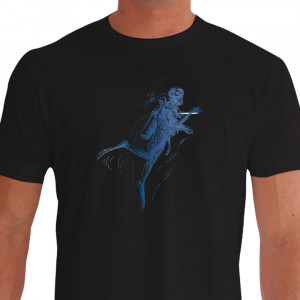 Camiseta de Mergulho Mergulhador - Algodão