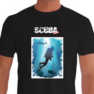 Camiseta de Mergulho Sea Way - Algodão