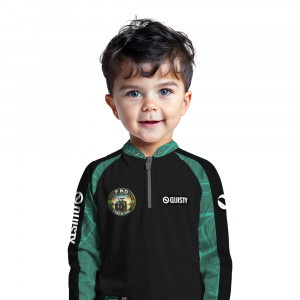 Camisa Premium Infantil - Pro Elite Força da Terra- Agro Sports- DryUv50+ Punho Luva